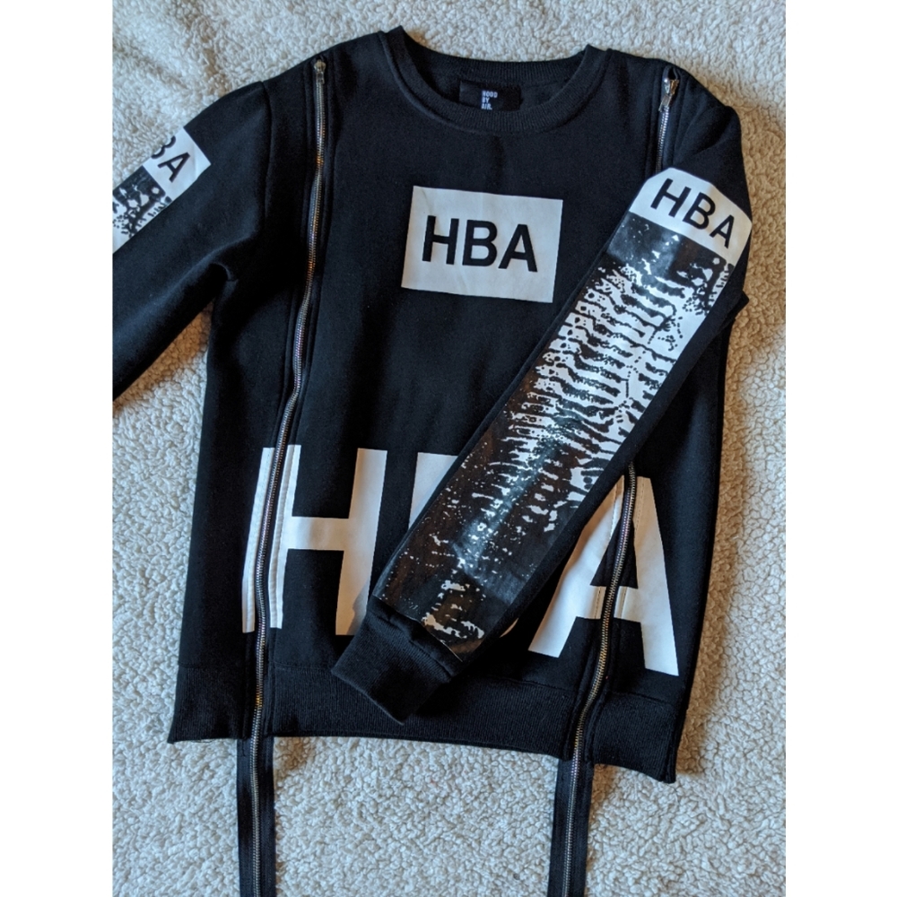 Hood By Air Crewneck with Zippers
